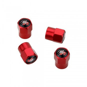 Tire Valve Stem Caps Car Styling For Seat FR Toledo Ibiza SC ST Marbella Terra Cordoba BARCELONA LEON Exterior Accessories