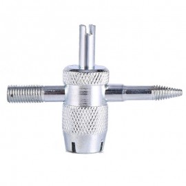 1Pcs 4-in-1 tire valve stem removal tool auto repair valve stem puller tire repair tool valve core removal tool motorcycle tire