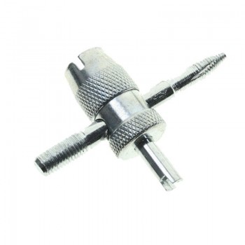 1Pcs 4-in-1 tire valve stem removal tool auto repair valve stem puller tire repair tool valve core removal tool motorcycle tire
