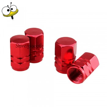Tire Valve Caps Car Styling Aluminum Alloy Wheels Rims For Peugeot Ford Nissan Toyota Honda BMW Audi Subaru Cadillac Dodge Skoda