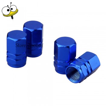 Tire Valve Caps Car Styling Aluminum Alloy Wheels Rims For Peugeot Ford Nissan Toyota Honda BMW Audi Subaru Cadillac Dodge Skoda