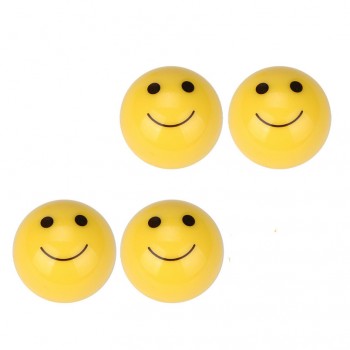 4pcs Tire Air Valve Cap Tyres Wheel Dust Stems Smile Face Caps Bolt In Type Ventil Valve For Auto Car Truck Motorcycle tires new