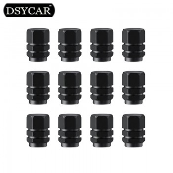 * DSYCAR 12Pcs/lot Universal Car Moto Bike Tire Wheel Valve Cap cover Car Styling for Fiat Audi Ford Bmw toyota VW Lada opel Kia