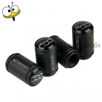 Car Accessories Auto  Wheel Tire Valve Stems Caps For 500 Logo For FIAT ABarth Panda 500 500L 500C Punto Bravo Stilo Siena Tipo