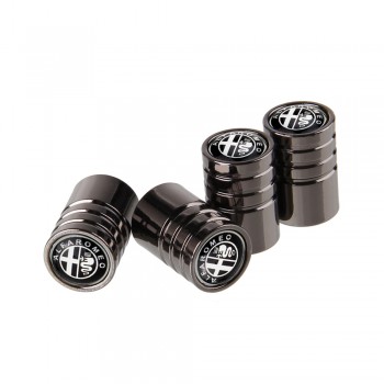 Car Accessories Car Wheel Tire Valve Stem Caps Valve Covers For Alfa Romeo 155 159 MITO Giulia GT Brera Spider Giulietta Stelvio