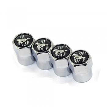 for Horse logo for Ford Mustang V8 GT GT500 GT350 Shelby Focus Escort Fusion Wheels Tire Valve Stem Caps Auto Car Accessories