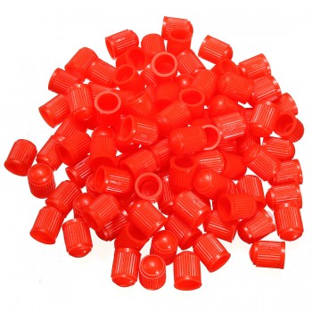 Car-styling New 100 Pcs for Car Truck Bike Bicycle Motorcycle Plastic Tyre Air Wheel Valve Stem Caps  Green/Blue/White/Red/Black