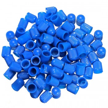 Car-styling New 100 Pcs for Car Truck Bike Bicycle Motorcycle Plastic Tyre Air Wheel Valve Stem Caps  Green/Blue/White/Red/Black