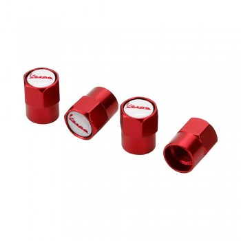 Motorcycle Car Wheel Tire Valve Stem Caps For Vespa Piaggio Px 200 Gts 300 Sprint GTV LXV 125 250 S150 LX 150 50 AccessoriesMoto