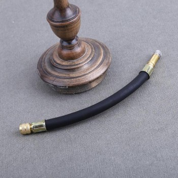190mm/7.48 Universal Flexible Rubber Tyre Tube Adapter Tire Valve Stem Inflate Extender Pipe Tire Valve Stem Extension