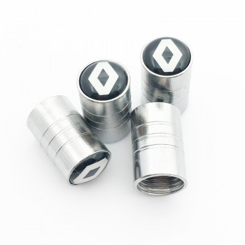 ANTINIYA 4 Caps Car Badge Wheel Tire Valves Tyre Air Caps case For Renault duster megane 2 logan Car Accessories