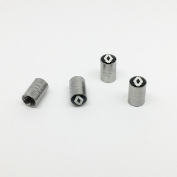 ANTINIYA 4 Caps Car Badge Wheel Tire Valves Tyre Air Caps case For Renault duster megane 2 logan Car Accessories