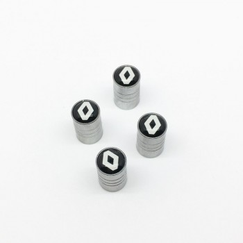 ANTINIYA 4 Caps Car Badge Wheel Tire Valves Tyre Air Caps case For Renault duster megane 2 logan Car Accessories