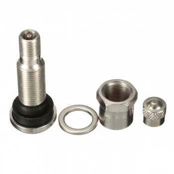 4pcs Bolt-in Alloy Silver Metal Wheel Tyre Valve Dust Caps Cars Motorcycles Bikes