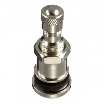 4pcs Bolt-in Alloy Silver Metal Wheel Tyre Valve Dust Caps Cars Motorcycles Bikes