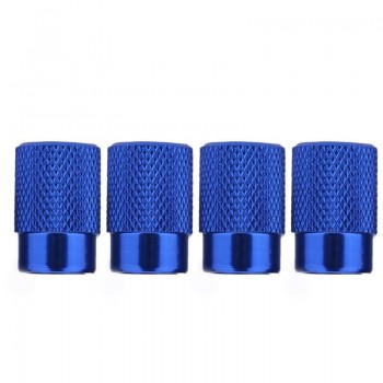 VODOOL 4Pcs/set Aluminum Auto Bicycle Car Tire Valve Caps Dust Covers Wheel Air Stems Cover Tyre Airtight Rims Accessories New