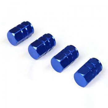 4pcs a lot Universal Aluminum Car Tyre Air Valve Caps Bicycle Tire Valve Cap Car Wheel Styling Round Red Black Blue Silver Gold