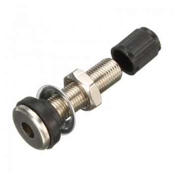 4X Metal Tubeless Mountain Bike Motorbike Scooter Bicycle Tyre Valve Dustcap 35mm