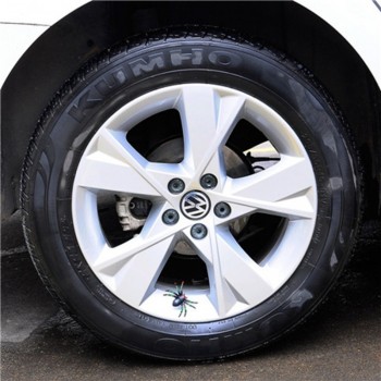 4Pcs/Lot DIY Spider Shape Car Tire Valve Stem Caps for Decoration Dust Proof Wheel Valve Covers for Auto Motorcycle Bike