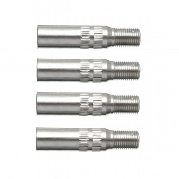 4pcs Metal Car Truck Caravan Tyre Wheel Valve Extensions Extender Caps Stem Chrome