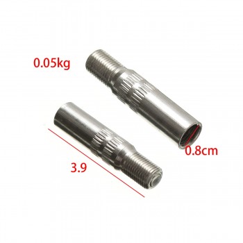 4pcs Metal Car Truck Caravan Tyre Wheel Valve Extensions Extender Caps Stem Chrome