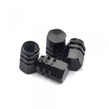 New Cover Tires Valves Tyre Stem Air Caps Airtight New 4pcs/pack Theftproof Aluminum Car Wheel