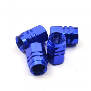 New Cover Tires Valves Tyre Stem Air Caps Airtight New 4pcs/pack Theftproof Aluminum Car Wheel