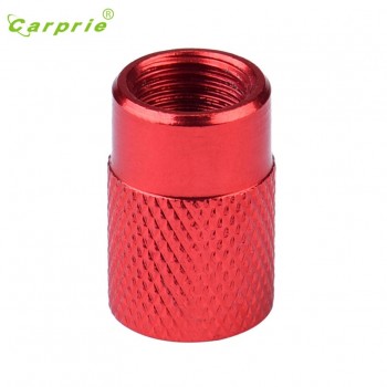 Dropship Hot Selling  4X Car Truck Bike Tire Wheel Rims Stem Air Valve Caps Tyre Cover Aluminum Red Gift Jul 13