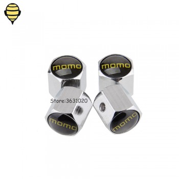 Car Styling Auto Wheel Rims Sticker Tire Valve Stem Caps for MOMO for Mini Cooper Citroen Peugeot Honda Qashqai Passat Tiida MG