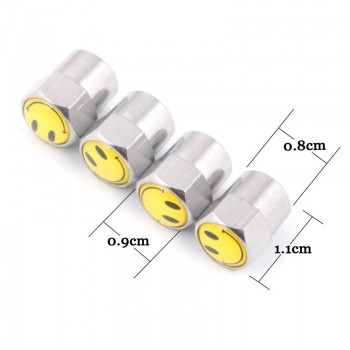 4pcs/set High Quality New Theftproof metal Car Wheel Tires Valves Tyre Stem Air Caps Airtight Cover hot selling car accessories