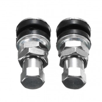 4Pcs/set 3.2x1.5cm Brass+Rubber Tire Wheel Valve Tubeless Stem For Motorcycle Car Bike