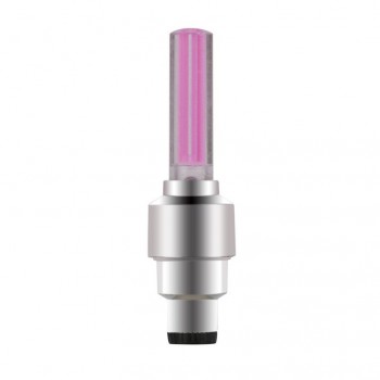 4 Pcs Dynamic Shining Led Neon Lights Mountain Road Cycling Light Accessories valve tires Cap
