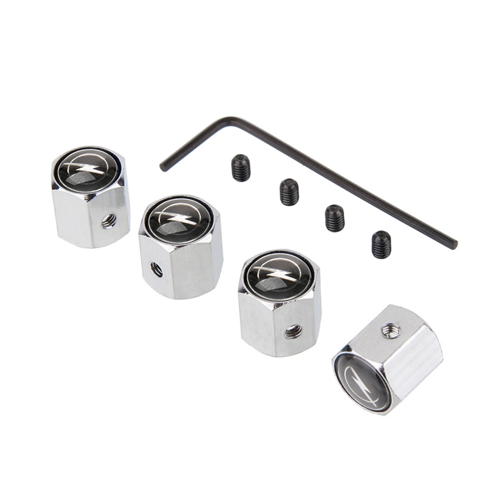 Car Styling Anti-Theft Wheel Tire Valve Stem Caps For Opel Insignia Astra G H J Corsa D Mokka Zafira B Vectra Meriva Combo Aglia