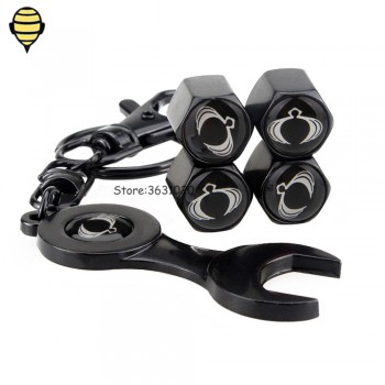 Car Accessories Wheel Sticker Tire Valve Caps For SSANGYONG Actyon Rexton Kyron Korando Rodius Chairman Musso Tivolan XLV Tivoli