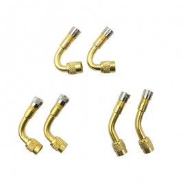 * DSYCAR 1Pcs Motorcycle Car 45,90,135 Degree Angle Valve Adaptor Tyre Tube Extension Adapter for Universal Cars Moto Bike