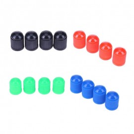 100PCS HBR16 Tubeless Tyre Wheel Stem Air Valve Caps Car Tire Valve Dust Caps Covers Auto Truck Bike MTB Dust Dustproof Caps