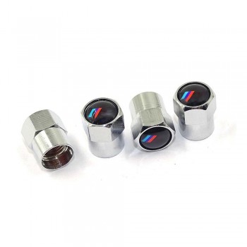 4pcs New Style Car Badge Wheel Tire Valve Cap Tyre Dust Cap For BMW opel  alfa lada renault audi Nissan Volvo Mustang Daica SAAB