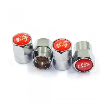 4pcs New Style Car Badge Wheel Tire Valve Cap Tyre Dust Cap For BMW opel  alfa lada renault audi Nissan Volvo Mustang Daica SAAB