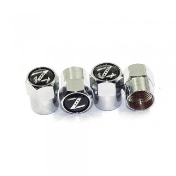 4pcs New Style Car Badge Wheel Tire Valve Cap Tyre Dust Cap For BMW opel  alfa lada renault audi Nissan Volvo Mustang Daica SAAB