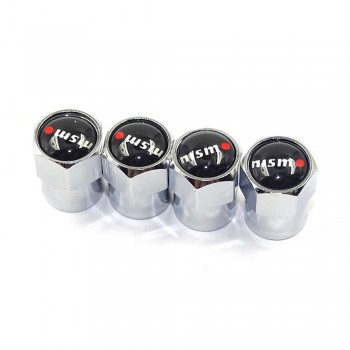 4pcs New Style Car Badge Wheel Tire Valve Cap Tyre Dust Cap For BMW opel  alfa lada renault audi Nissan Volvo Mustang Daica SAAB