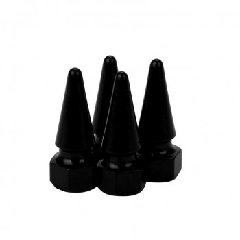 Car-styling AUTO 4x Aluminum Bullet  Car Truck Air Port Cover Tire Cone Rim Valve Wheel Stem Caps  August3