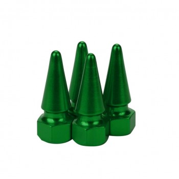 Car-styling AUTO 4x Aluminum Bullet  Car Truck Air Port Cover Tire Cone Rim Valve Wheel Stem Caps  August3