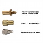 Car-styling AUTO Tyre Valve Adaptors Tube Presta To Schrader Woods Adaptor Valve For Air Cycle Pump HOT