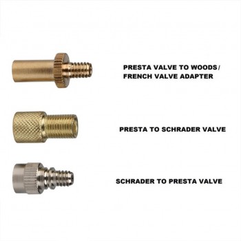 Car-styling AUTO Tyre Valve Adaptors Tube Presta To Schrader Woods Adaptor Valve For Air Cycle Pump HOT