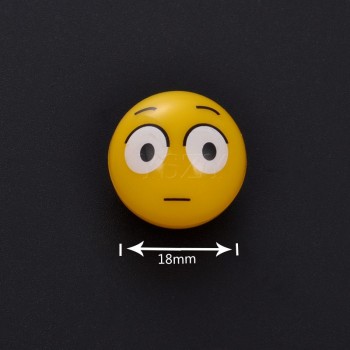 4Pcs/lot Universal Moto Bike Car Tire Valve Cap Wheel Dust Covers Yellow Smile Face Ball Car Styling For Audi Ford BMW Chevrolet