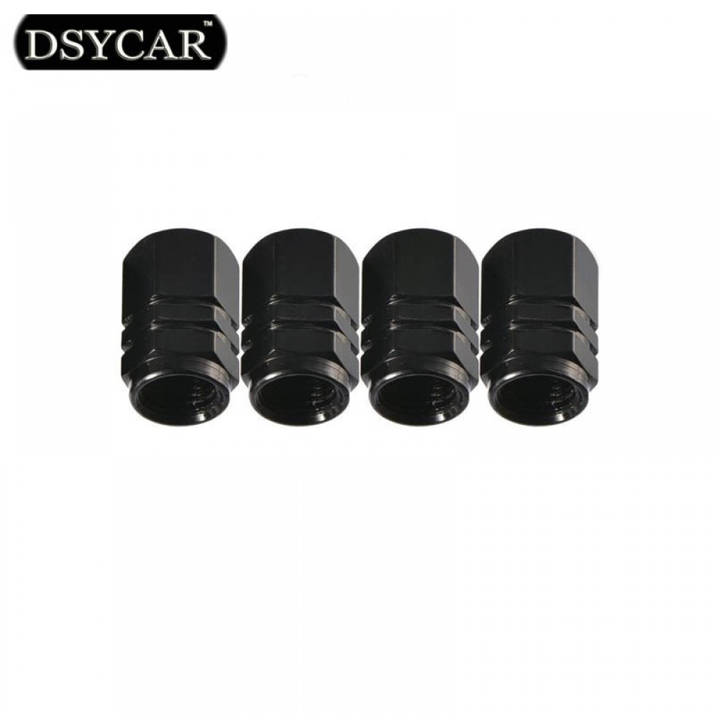 DSYCAR 4Pcs/lot Universal Car Moto Bike Tire Wheel Valve Cap Dust covers Car Styling for Fiat Audi Ford Bmw car VW opel mazda