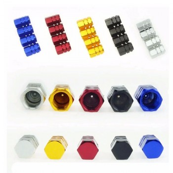 DSYCAR 4Pcs/lot Universal Car Moto Bike Tire Wheel Valve Cap Dust covers Car Styling for Fiat Audi Ford Bmw car VW opel mazda