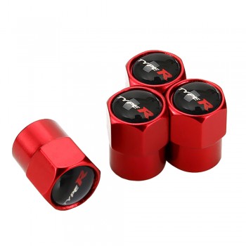 Metal Wheel Tire Valve Cap Anti-theft Valve Cover Red Auto Decoration for Honda Type R Mugen Lada Priora Granta Renault Duster