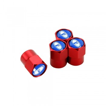 Metal Wheel Tire Valve Cap Anti-theft Valve Cover Red Auto Decoration for Honda Type R Mugen Lada Priora Granta Renault Duster