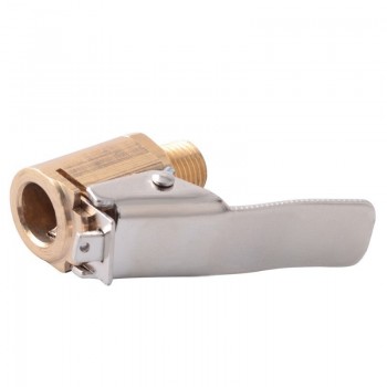 SPEEDWOW 8mm Car Truck Brass Tyre Wheel Tire Clip Adapter Air Chuck Inflator Pump Valve Connector Clamp Car Accessories